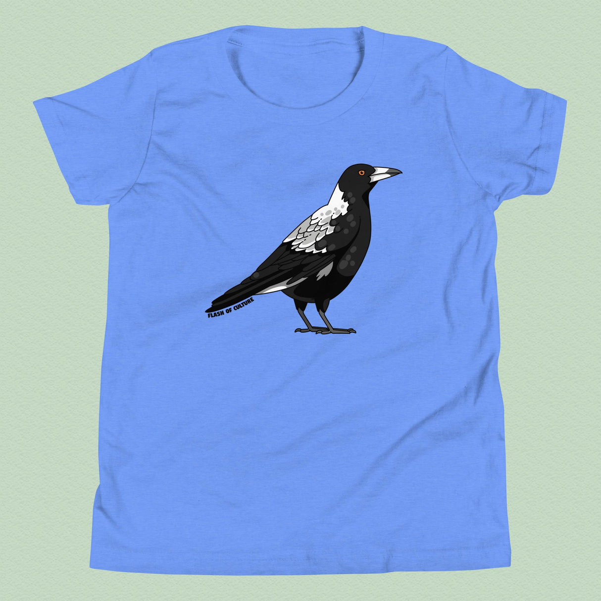 Australian Magpie Kids T-shirt Ages 6+