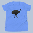 Australian Cassowary T-Shirt Kids Youth Size 6+ years