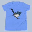 Superb Fairy Wren T-Shirt Kids Youth Size 6+ years