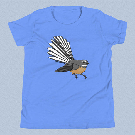 New Zealand Fantail Bird T-Shirt Kids