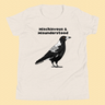 Kids' Magpie T-Shirt, Mischievous & Misunderstood Design