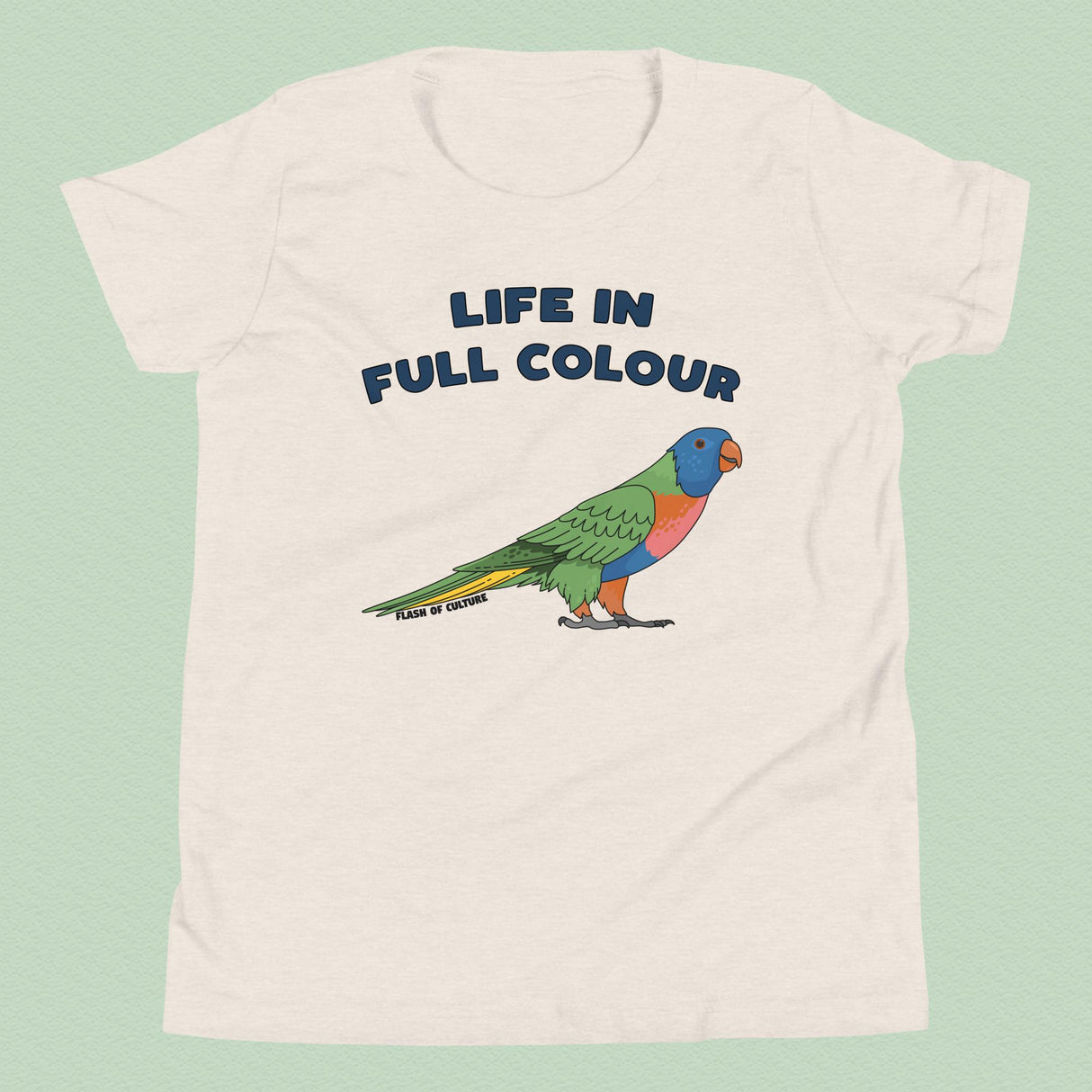 Rainbow Lorikeet Life In Full Colour T-Shirt Kids