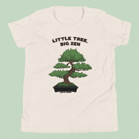 "Small Tree, Big Zen" Kids' Bonsai T-Shirt