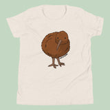 Kids' Kiwi Bird T-Shirt, New Zealand Wildlife Tee, Soft Cotton Kids Shirt