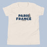 Paris France Kids T-Shirt with mime