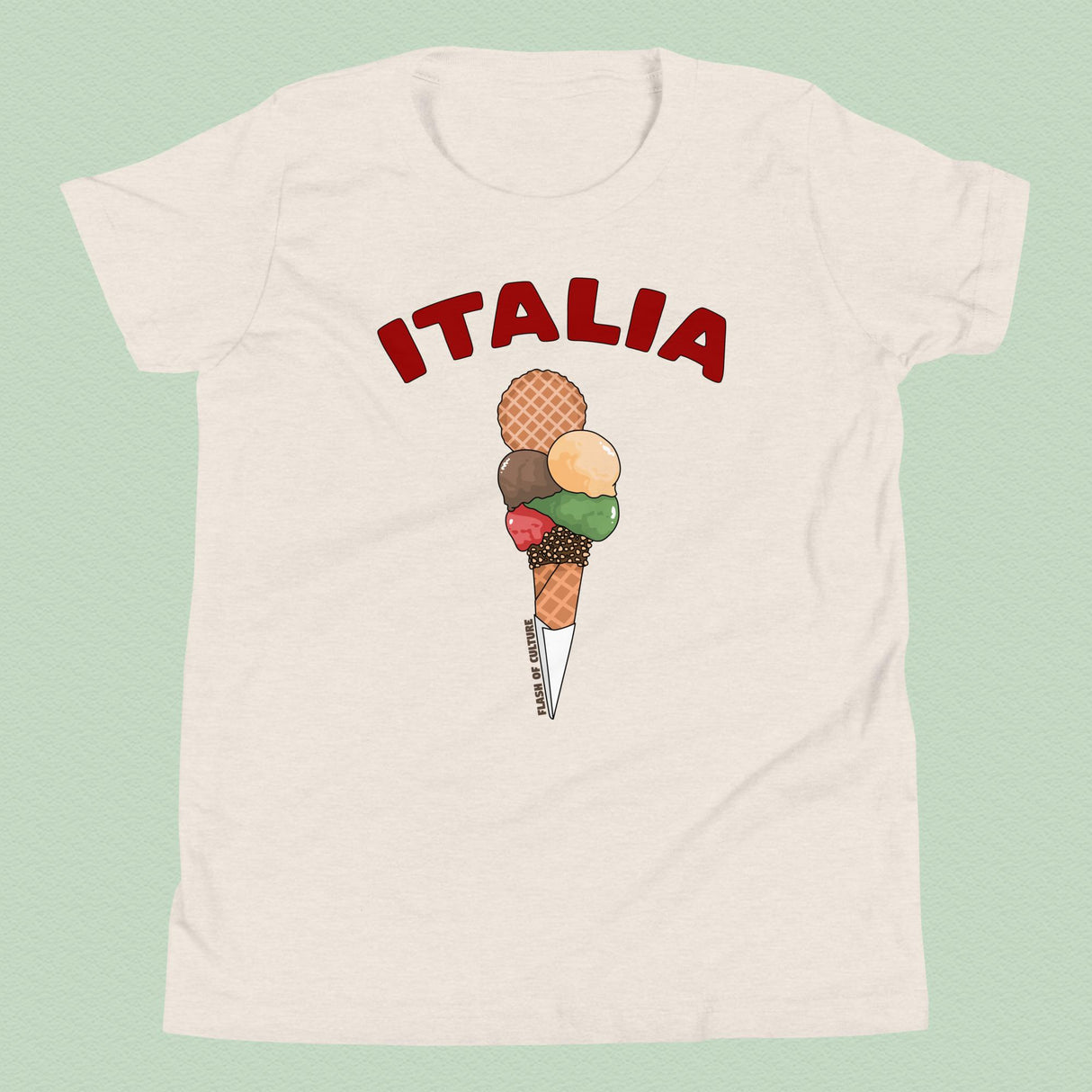 Italia Gelato Kids T-Shirt New