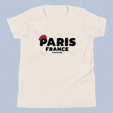 Paris France Beret T-Shirt Kids