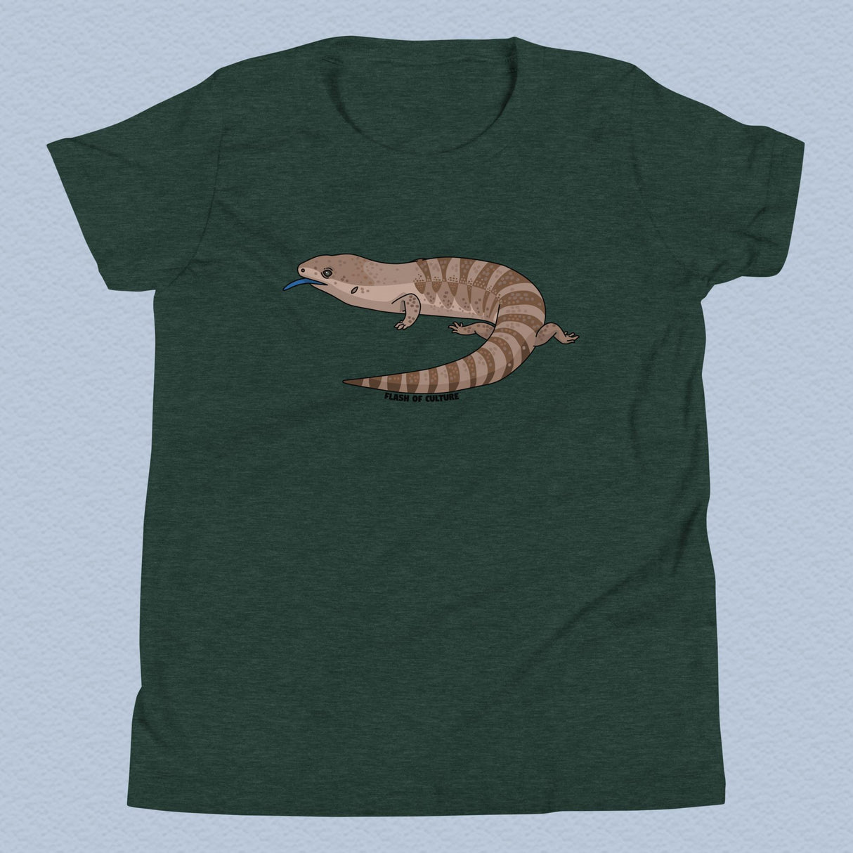 Blue Tongue Lizard T-Shirt Kids Age 6+