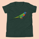 Australian Rainbow Lorikeet T-Shirt Kids Youth Size 6+ years