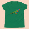 Australian Rainbow Lorikeet Kids T-shirt Ages 6+