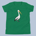 Australian Pelican Kids T-Shirt Kids Youth Size 6+ years