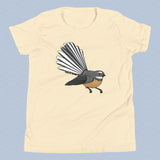 New Zealand Fantail Bird T-Shirt Kids