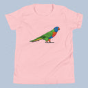 Australian Rainbow Lorikeet T-Shirt Kids Youth Size 6+ years
