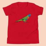 Australian Rainbow Lorikeet Kids T-shirt Ages 6+