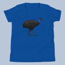 Australian Cassowary T-Shirt Kids Youth Size 6+ years