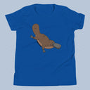 Australian Platypus T-Shirt Kids Youth Size 6+ years