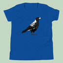 Australian Magpie T-Shirt Kids Youth Size 6+ years