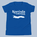 Korcula Croatia T-Shirt Kids Youth Size 6+ years