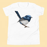 Superb Fairy Wren T-Shirt for Kids