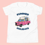 Summer Holidays Ice Cream Van Kids T-Shirt