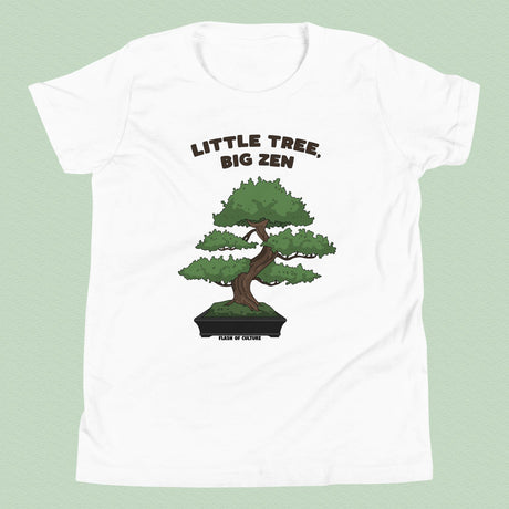 "Small Tree, Big Zen" Kids' Bonsai T-Shirt