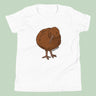 Kids' Kiwi Bird T-Shirt, New Zealand Wildlife Tee, Soft Cotton Kids Shirt