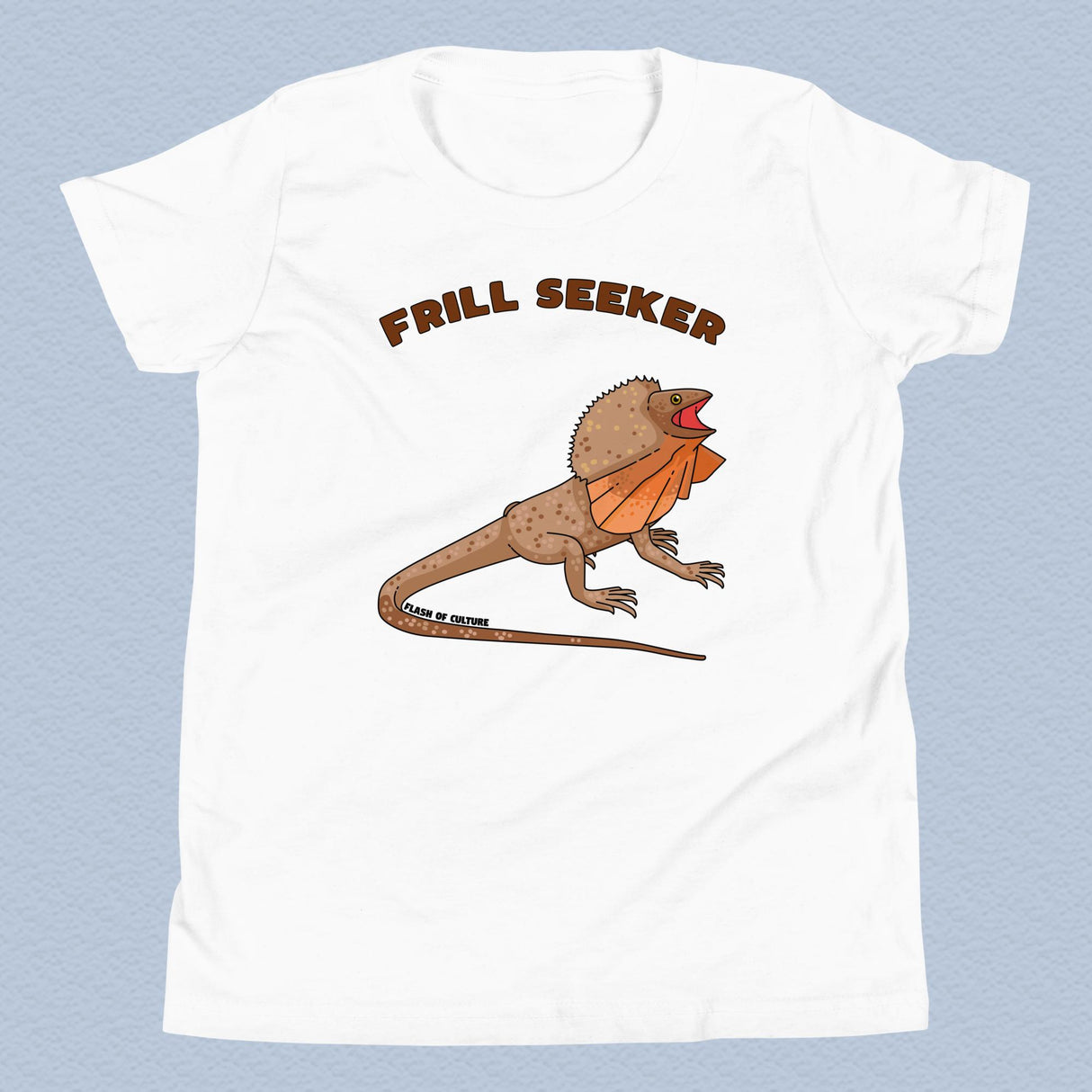 Australian Frill Neck LIzard T-Shirt Frill Seeker Kids