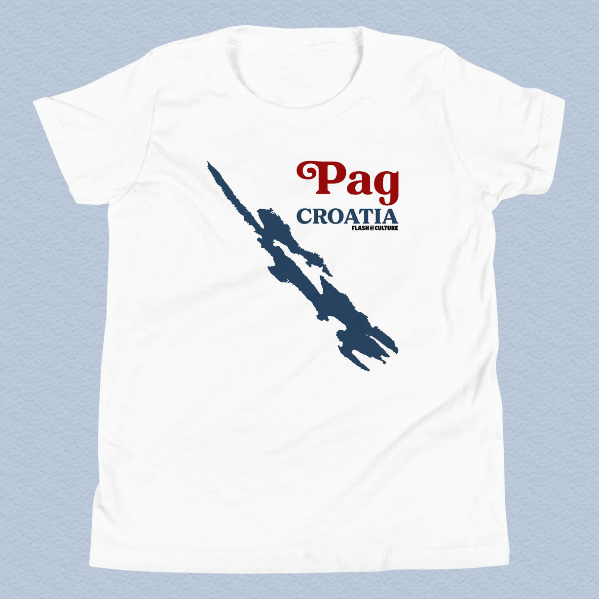 Pag Island Croatia T-Shirt Kids Unisex