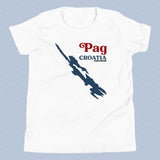 Pag Island Croatia T-Shirt Kids Unisex