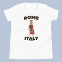 Rome Italy Gladiator T-Shirt Kids Youth Size 6+ years