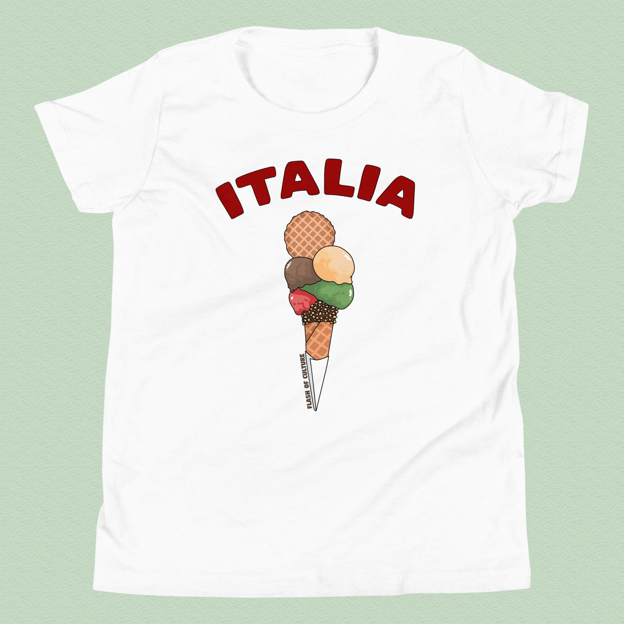 Italia Gelato Kids T-Shirt New