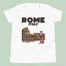 Rome Italy Colosseum Gladiator T-Shirt Kids