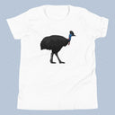 Australian Cassowary T-Shirt Kids Youth Size 6+ years