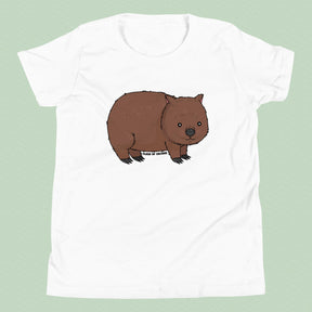 Australian Wombat T-Shirt Kids Youth Size 6+ years