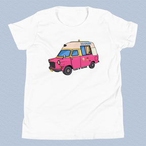Australian Ice Cream Van T-Shirt Kids Youth Size 6+ years