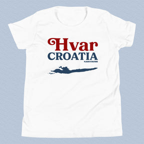Hvar Island Croatia T-Shirt Kids Youth Size 6+ years