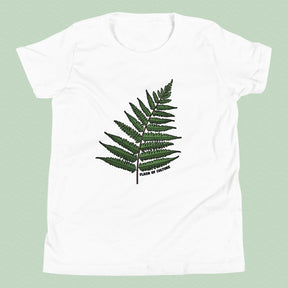 New Zealand Fern T-Shirt Kids Youth Size 6+ years
